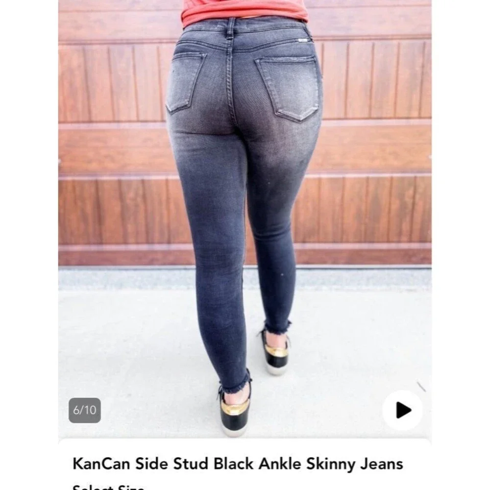 Kancan jeans KanCan skinny jeans stretchy denim jeans womens 3/25 skinnies NEW